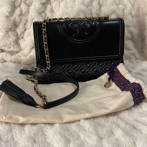 Tori Burch Fleming Convertible Shoulder Bag